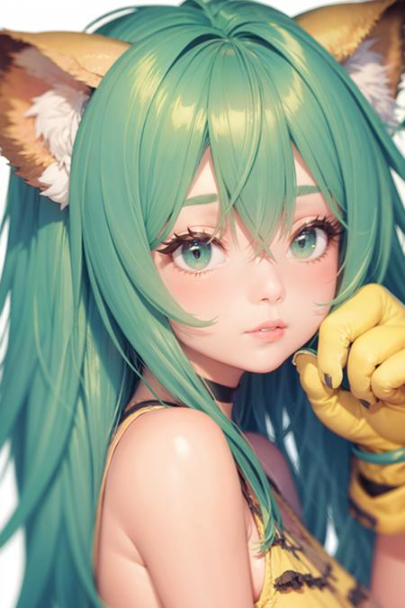 00530-4081733621-masterpiece, best quality,1girl,yellow clothes,animal ears, close-up,simple background, (kbxll_0.6).png